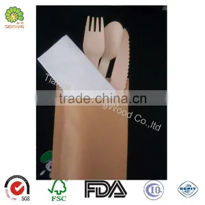 Wholesale Dot Party Disposable Wooden Fork thumbnail-2