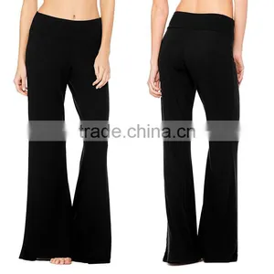 Training Wear Women Wide Leg YOGA FLARE PANT Sports Trousers thumbnail-1