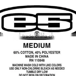 Customlized Heat Transfer Main Label thumbnail-1