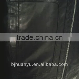 Man Casual Black PU Jacket 2015,, Men Jacket thumbnail-2