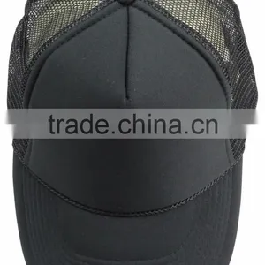 Custom Fashion 5 Panel Dark Grey Trucker Cap thumbnail-2