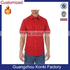 Men's Short Sleeve Western Shirt thumbnail-1