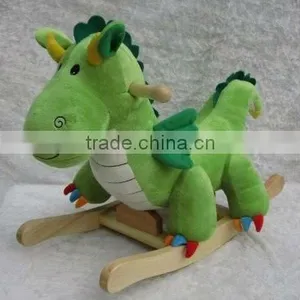 Wholesale Plush Baby Rocking Dinosaur thumbnail-1