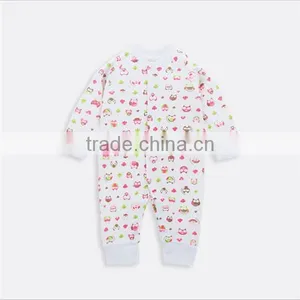 Wholesale Baby Long Sleeves Bodysuits 100% Cotton, Baby Unisex Autumn Clothes thumbnail-3