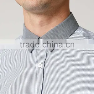 Mixed Stripe Gingham Long Sleeve Smart Shirt thumbnail-3
