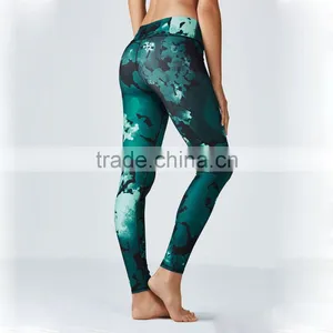 Colorful Yoga Pants Printed Sports Clothing Yoga Wear OEM Service thumbnail-2
