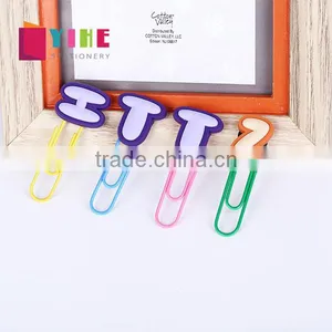 Planner Paper Clip Letters Shape Silica Gel Paper Clip Planner Accessories thumbnail-1