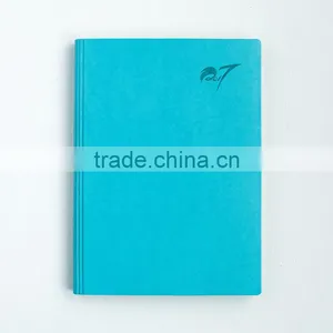 AB/B5 PU Leather Cover Planner Custom Logo Organizer Agenda Paperback Notebook Line Shape thumbnail-5