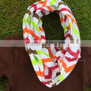 2-7t FALL/Winter Children Kids OUTFITS 3 Pieces Scarf Pant Sets Turkey Stripe Girls Boutique Clothes Kids Top Sets thumbnail-3