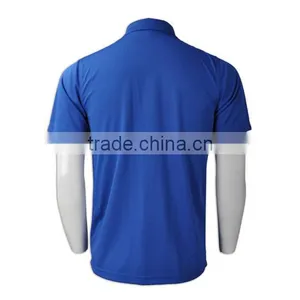Custom Mens Polo T Shirt Blue Color thumbnail-4