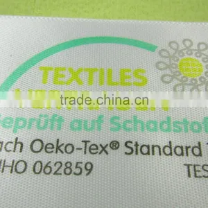 OEM & ODM Satin Woven Label T-shirt thumbnail-2
