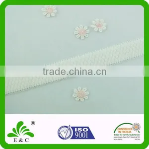 Wholesale Shoulder Tape Honeycombed Plush Back Picot Edge Woven Elastic Webbing thumbnail-3