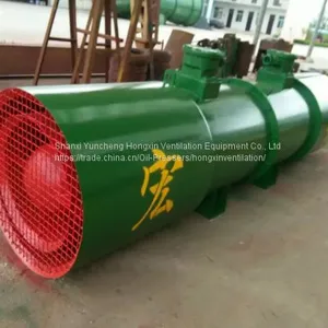 Free Standing FBD Local Main Intake Mine Ventilation Fan for Coal Copper Iron Steel Mining thumbnail-2