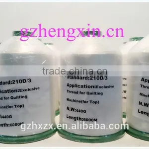 Raw White 210d /3, 100% Polyester Quilting Sewing Thread for Making Mattress thumbnail-5
