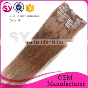 Clip In Human Hair Extensions, 16 18 20 Inch Hair Extensions Clip In thumbnail-4