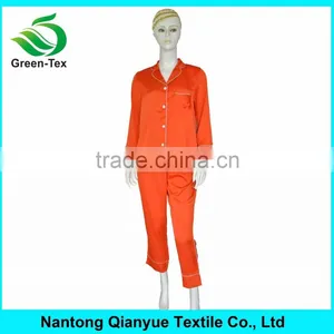 Comfortable Satin Chiffon Women Pajamas Set for Women thumbnail-1