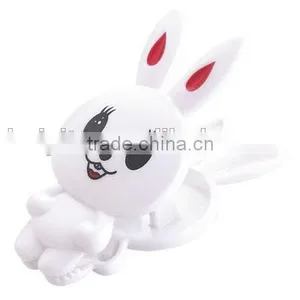Rabbit Shape Cute Animal Plastic Cloth Pin thumbnail-1