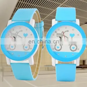 Creative Personality Minimalist Leather Normal Watch Men And Women Couple Watch Smart Electronics Casual Watches thumbnail-4
