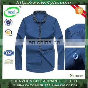 New Design Plus Size Men's Shirt Slim Fit Men Long Sleeve Shirt Men Plaid thumbnail-1