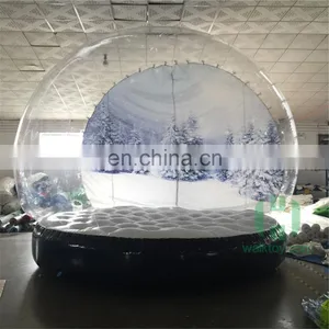 Decoration Inflatable Snow Globe Ball ,cheap Snow Globe for Sale,inflatable Christmas Decoration Snow Ball for Commercial thumbnail-2
