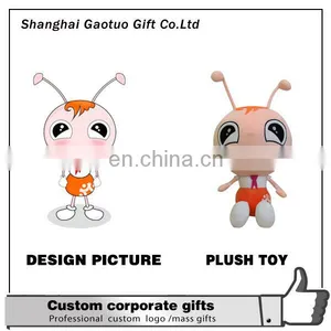 Wholesale Colorful Adorable Stuffed China Crow Custom Plush Toy thumbnail-5