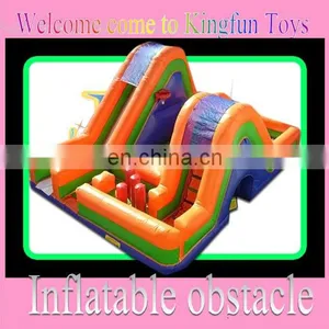 KF064 Inflatable Obstacle Course With Slide thumbnail-1