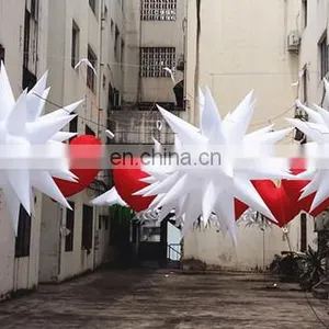 Night Club Decoration Inflatable Star With LED Remote Lights thumbnail-3