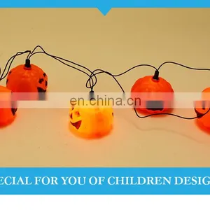 Halloween Decorative Pumpkin Led String Light up Toys With 16pcs thumbnail-3