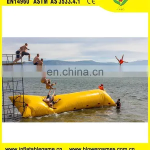 Party Water Catapult Game Equipment Jumping Inflatable Water Blob Rental thumbnail-1