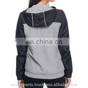 Wind Breaker Jacket - 2017 Rain Jacket/wind Breaker Jacket With Hoodie/nylon Windbreaker/soft Shell Windproof thumbnail-2