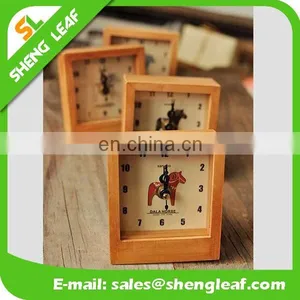 2015 New Design Wholesale Wooden Alarm Clock as Best Gifts thumbnail-1