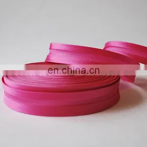 Bias Binding Satin Ribbon Magenta thumbnail-1