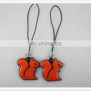Personal Logo Cute Squirrel Shaped Acrylic Keychain thumbnail-1
