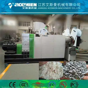PE PP HDPE LDPE Plastic Pelletizer Granulate Machinery Plastic Extrusion Machine thumbnail-2
