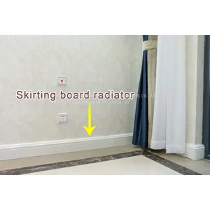 Aluminum Alloy Ultra-Thin Hot Water Skirting Boards Radiator thumbnail-2