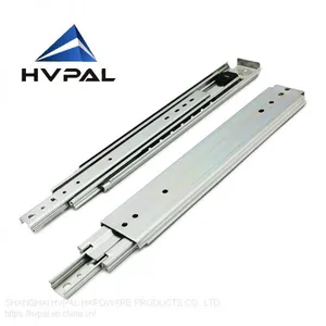 3 Folds Full Extension Heavy Duty Ball Bearing Drawer Slide for Truck Hardware thumbnail-1