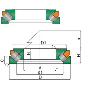 29280 EM 29380 EM 29480 EM 29284 EM 29384 EM 29484 EM 29288 EM 29388 EM 29488 EM , Spherical Roller Thrust Bearings thumbnail-5