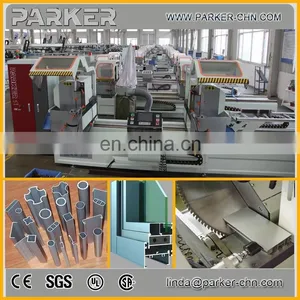 LJZ2-CNC-E500 Aluminium Profile CNC Control Double Mitre Saw in Factory thumbnail-7