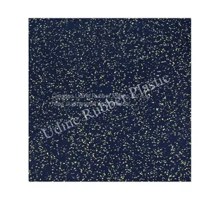 Commercial Rubber Flooring Tile - Black 1m x 1m x 20mm thumbnail-4