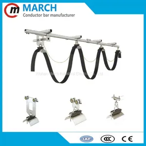 High Quality C30 C32 C40 C63 Crane Cable Trolleys Festoon System thumbnail-4