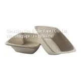 Disposable Square Bowl: 24OZ Compostable Diamond Collection SS-SDPT824B thumbnail-2