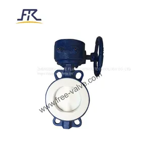 Fluorine Lined Butterfly Valve thumbnail-2