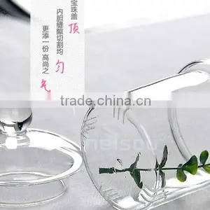 Glass Teapot 800ML Double-walled,High Temperature Resistant thumbnail-3