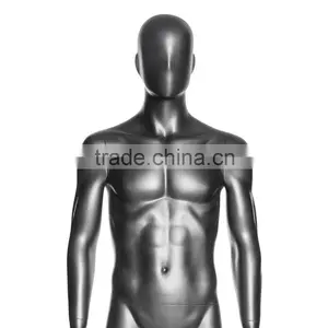 High Quality Full Body Men Male Black Abstract Display Mannequins MARK01 thumbnail-1