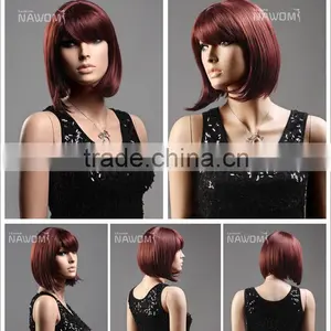 W3303 Kinky Curly Lace Front Wig , Women Sexy Synthetic Hair Lace Front Wigs thumbnail-2