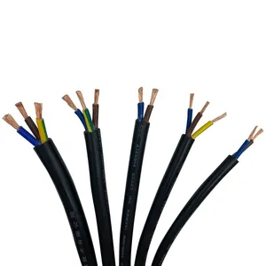 BV Bvr Hook up Wire PVC Flexible Sheathed Flat Electrical Cable Wire thumbnail-5