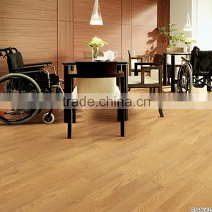 High Quality Japanese Hygienic Vinyl Flooring Hospital Grade in Wood Look thumbnail-6