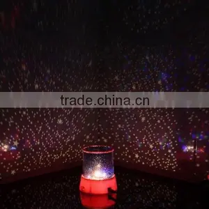 LED Star Night Light Projector Lamp,Colorful Starry Night,Bed Side Lamp SNL003 thumbnail-4