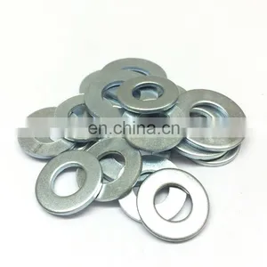 Mild Steel BSW BS4320 Flat Round Pressure Washer Asme b 18.22.1 Threaded Washer Zinc Plated thumbnail-1