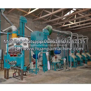 Maize Milling Machine Automatic 30TPD Grain Flour Milling Machine With Best Price thumbnail-4